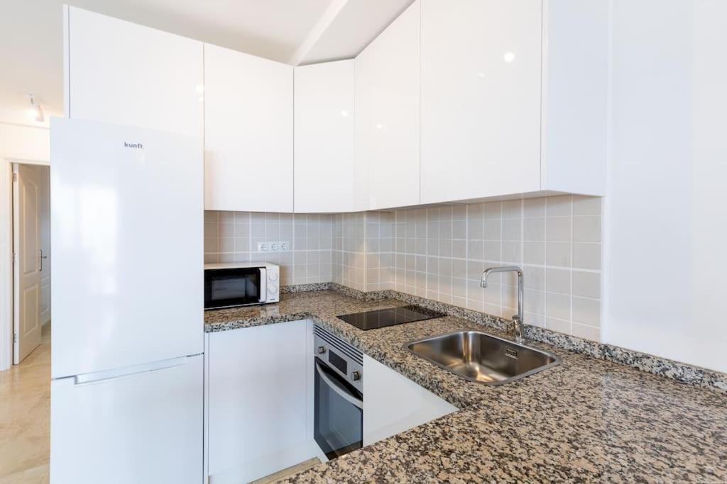 Sunny Ocean View Apartment ปาล์ม-มาร์ ภายนอก รูปภาพ
