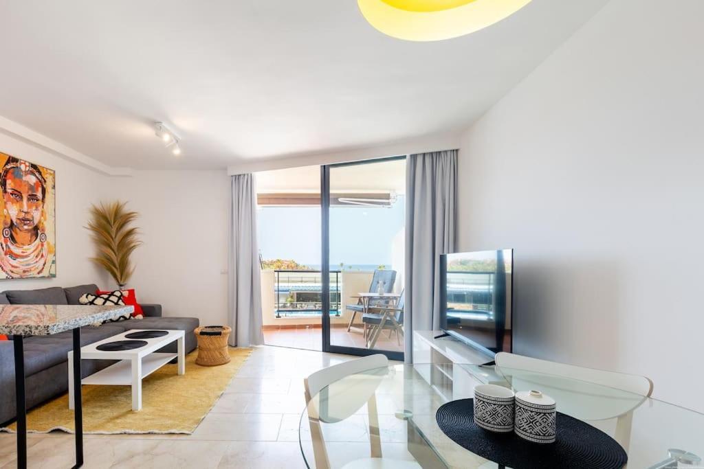 Sunny Ocean View Apartment ปาล์ม-มาร์ ภายนอก รูปภาพ